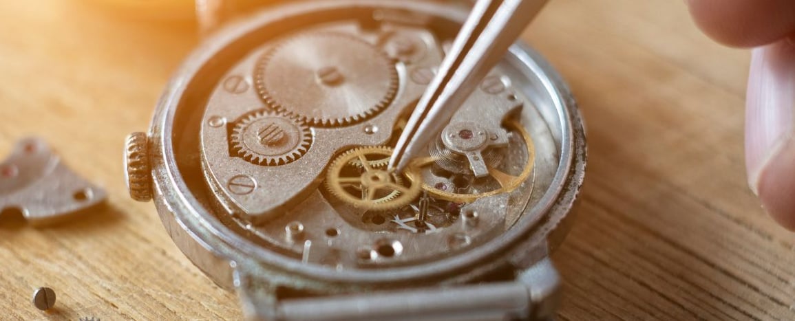 Code APE 2652Z et 2652Y : horlogerie